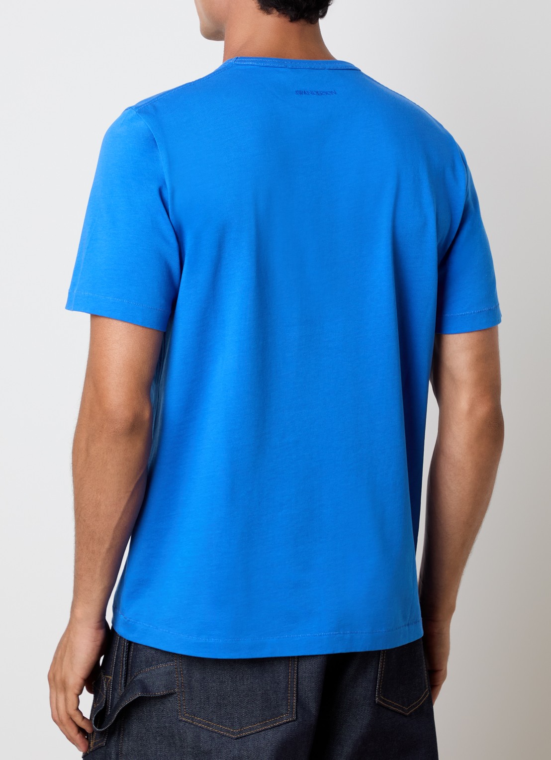 J.W. Anderson Gardener T-shirt met print - achterkant 3 kobaltblauw