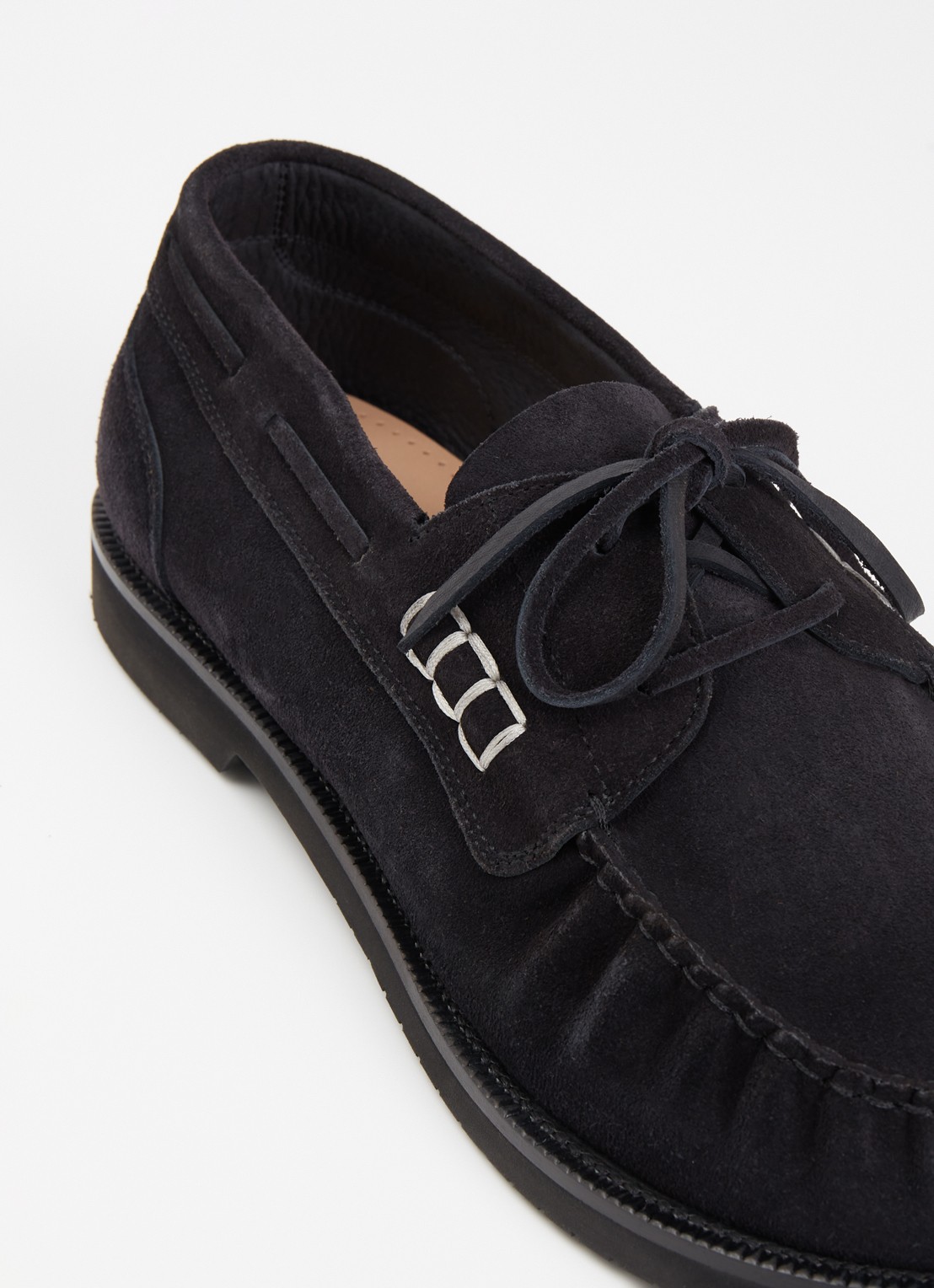 J.W. Anderson Loafer bootschoen van suède - detail 4 zwart