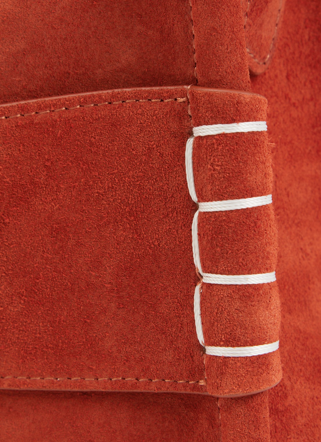J.W. Anderson Loafer handtas van kalfsleer met afneembare schouderriem - detail 4 roestbruin