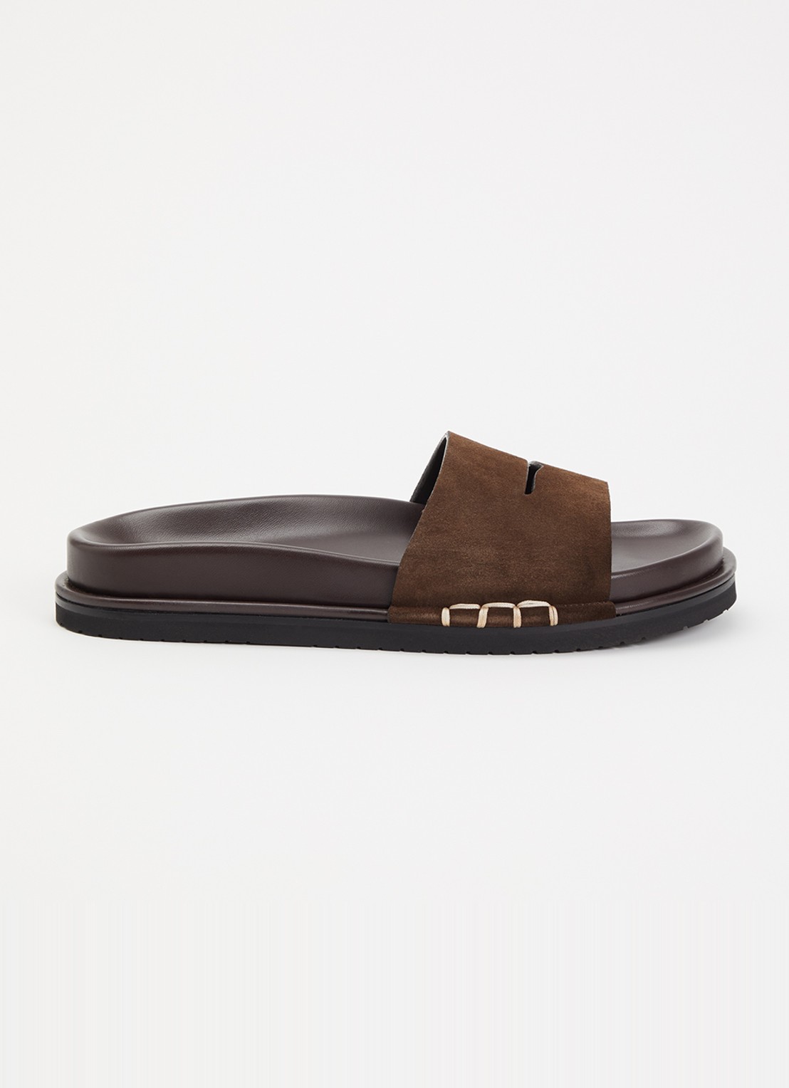 J.W. Anderson Slipper van suède - voorkant 6 bruin