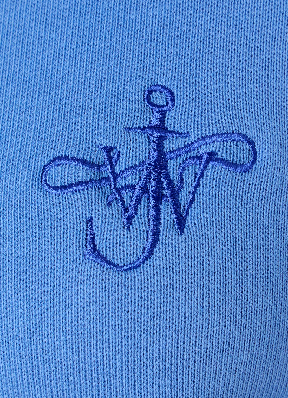 J.W. Anderson Sweater met logoborduring - detail 4 blauwgrijs