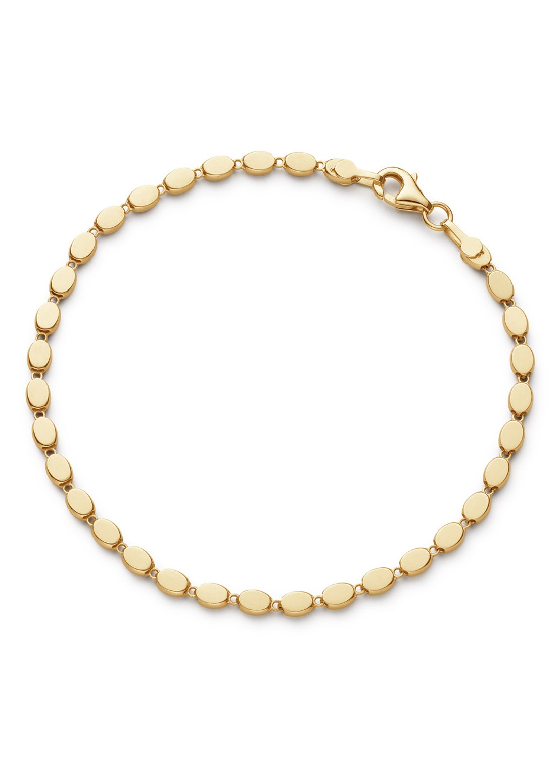 Jackie 14K Gold Bo-Kaap armband van 14 karaat geelgoud - detail goud
