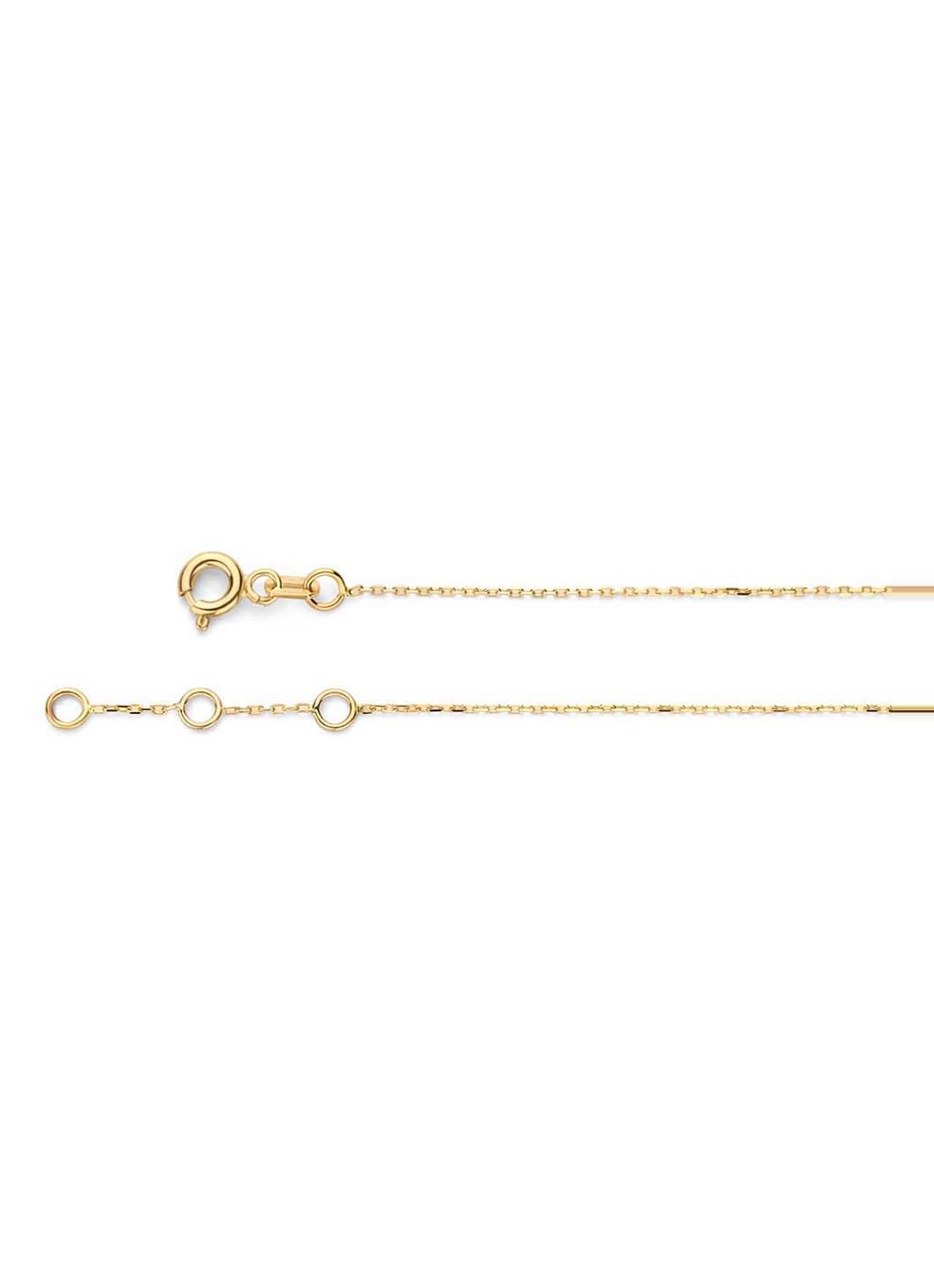 Jackie 14K Gold Marine schakelketting van 14 karaat geelgoud - detail 2 geelgoud