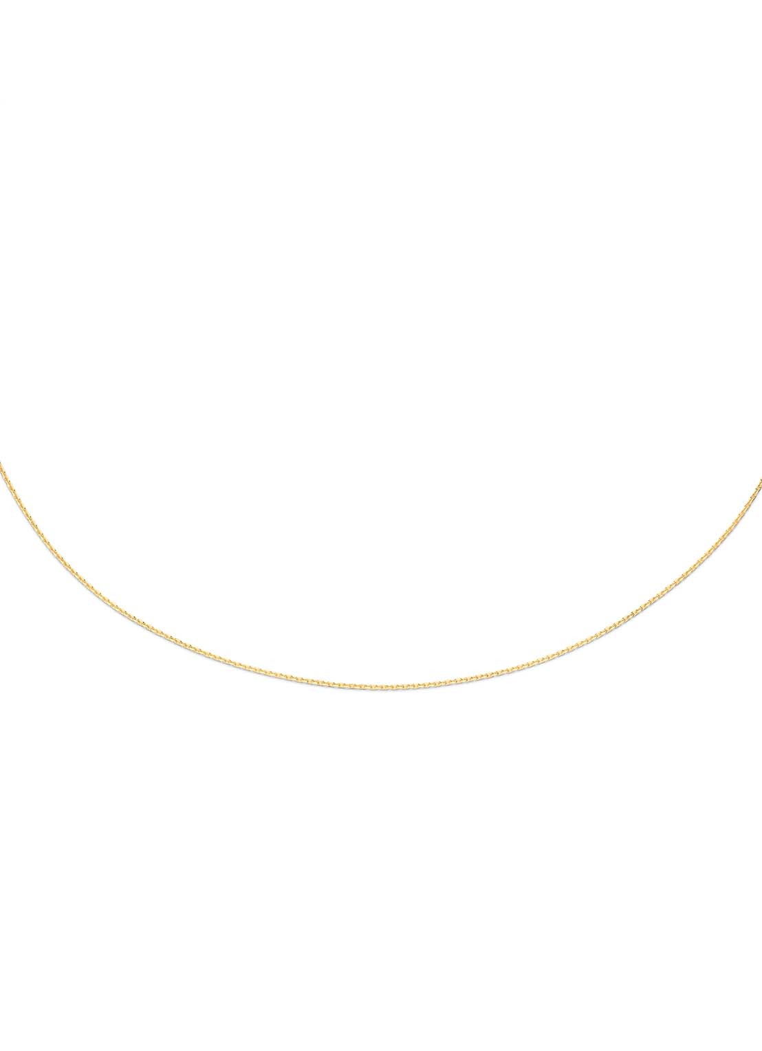 Jackie 14K Gold Schakelketting van 14 karaat geelgoud - voorkant 2 geelgoud