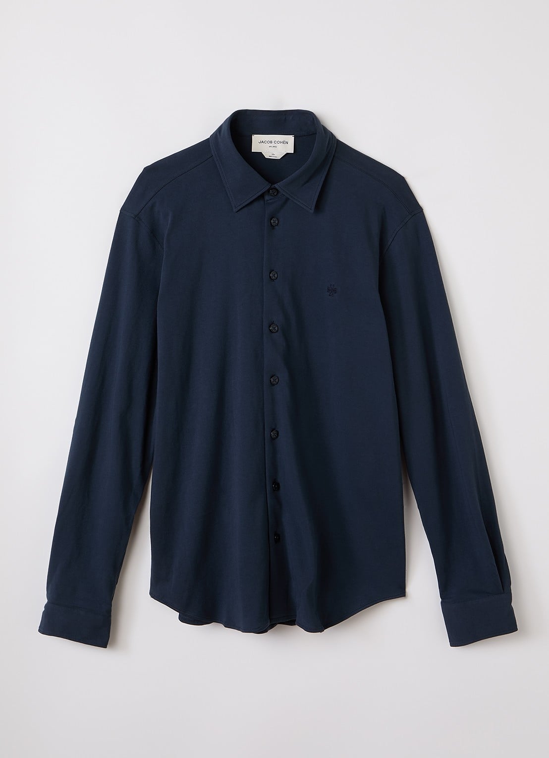 Jacob Cohën Camicia overhemd - voorkant 2 donkerblauw
