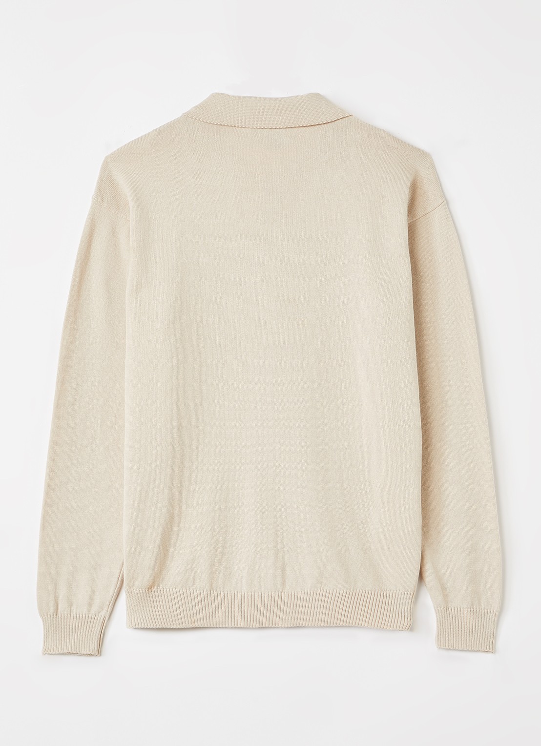Jacob Cohën Maglia fijngebreide polo - voorkant 2 beige