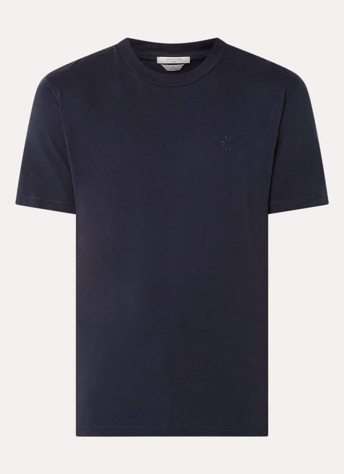 Jacob Cohën T-shirt met logo - voorkant donkerblauw