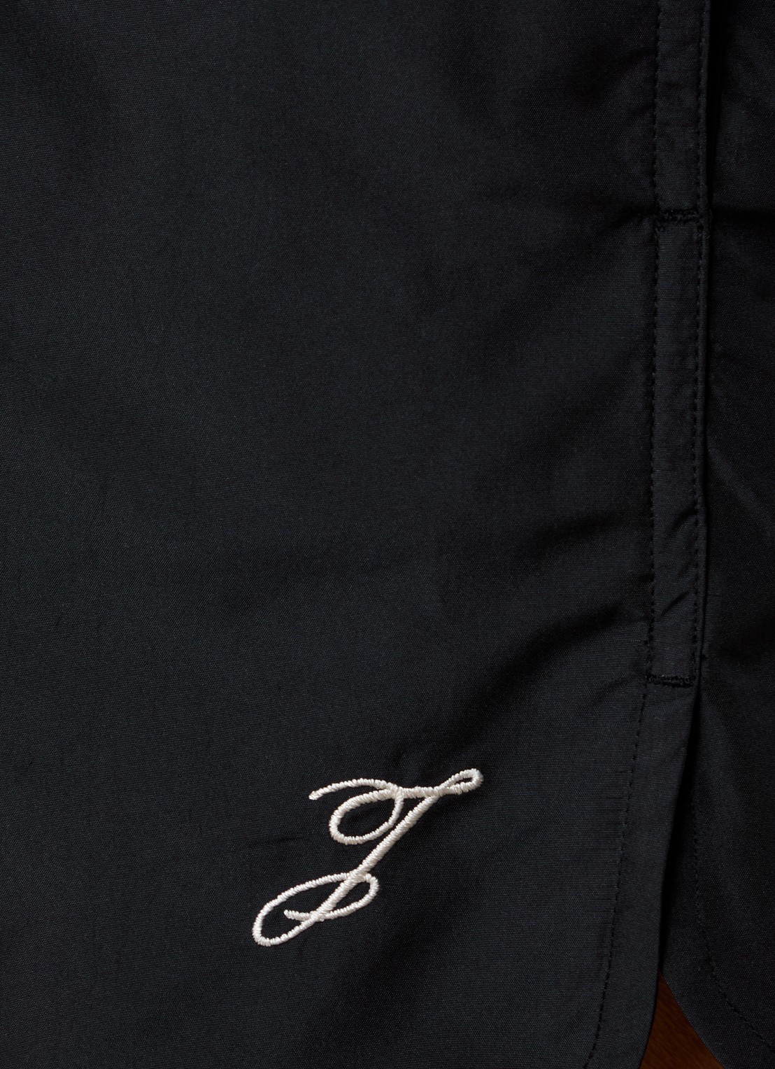 Jacquemus Bain Puntini zwemshorts met logoborduring - detail 5 zwart