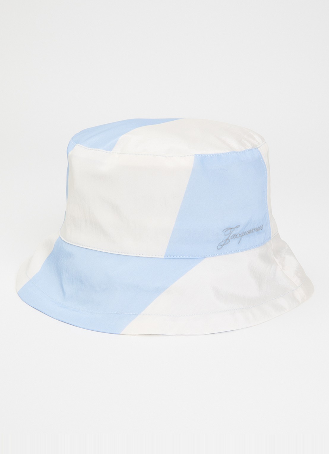 Jacquemus De Baluchon bucket hoed  - voorkant 2 blauw