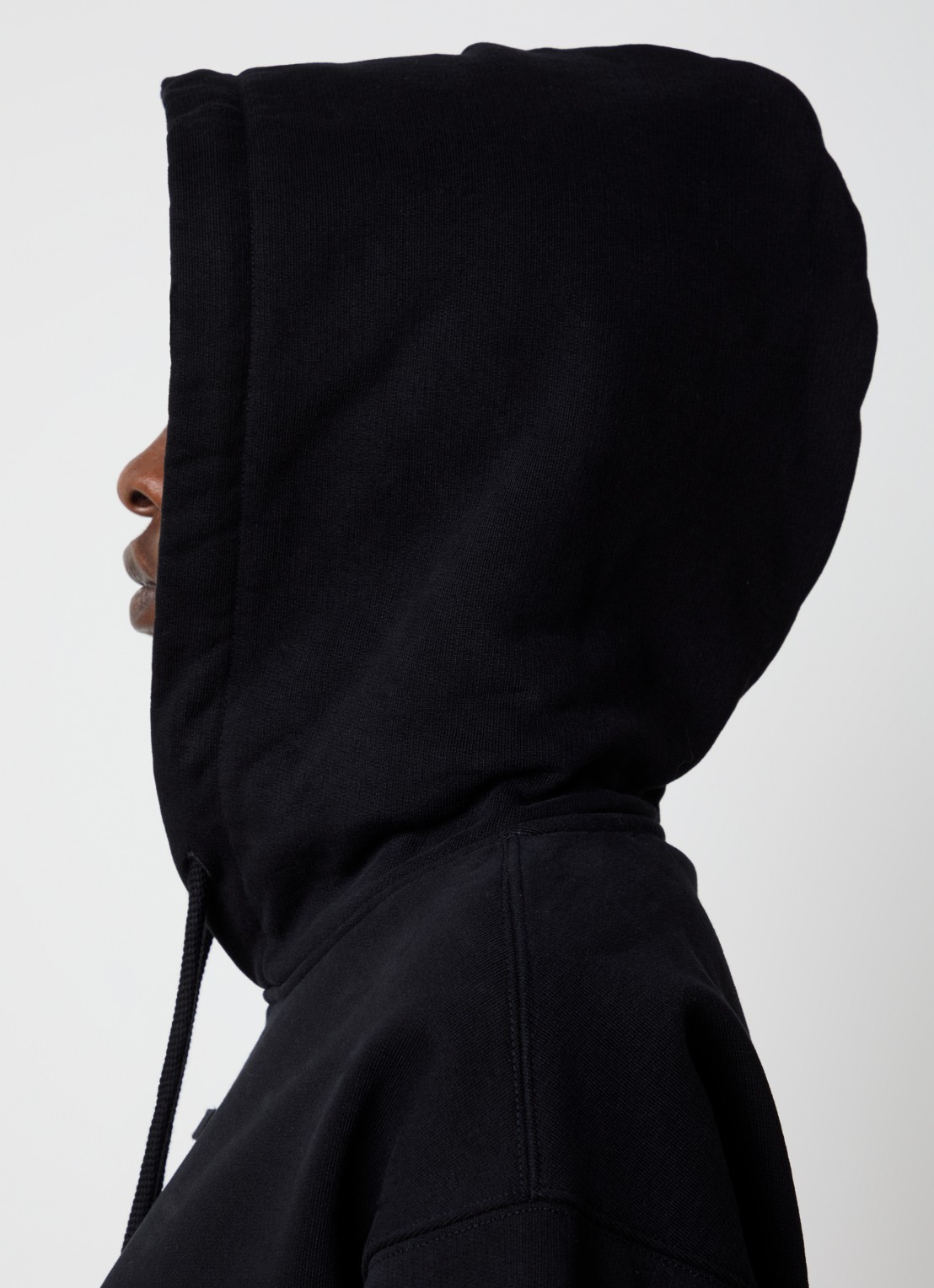 Jacquemus Hoodie met logo - detail 5 zwart