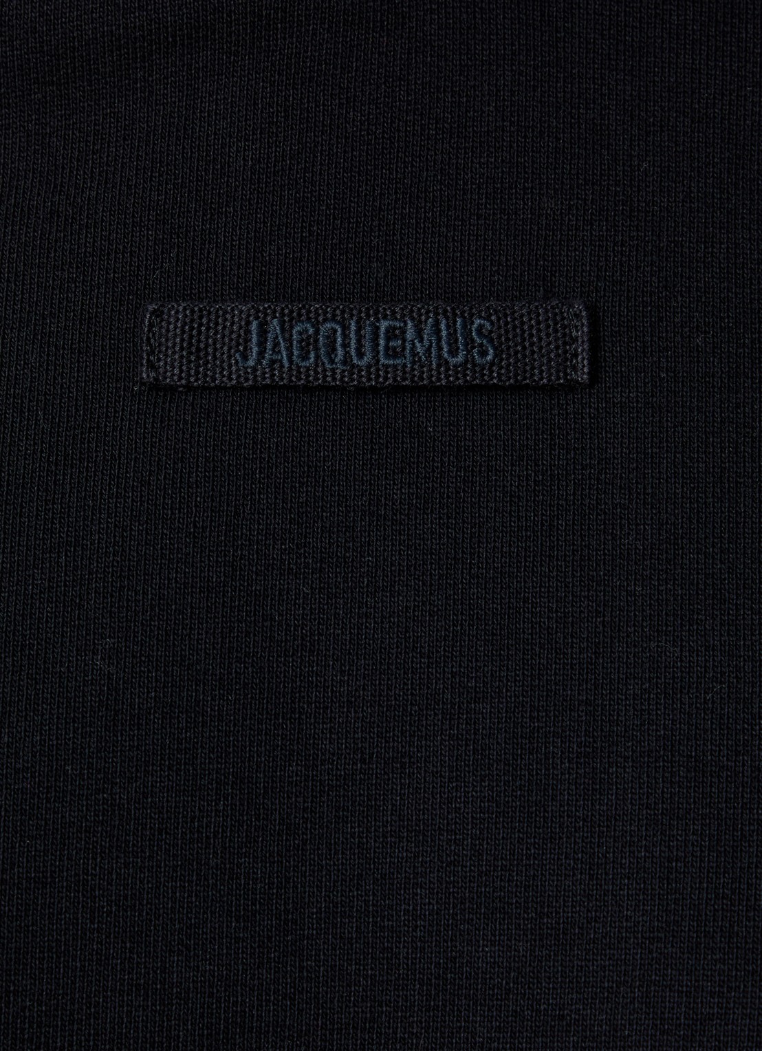 Jacquemus Hoodie met logo - detail 6 zwart