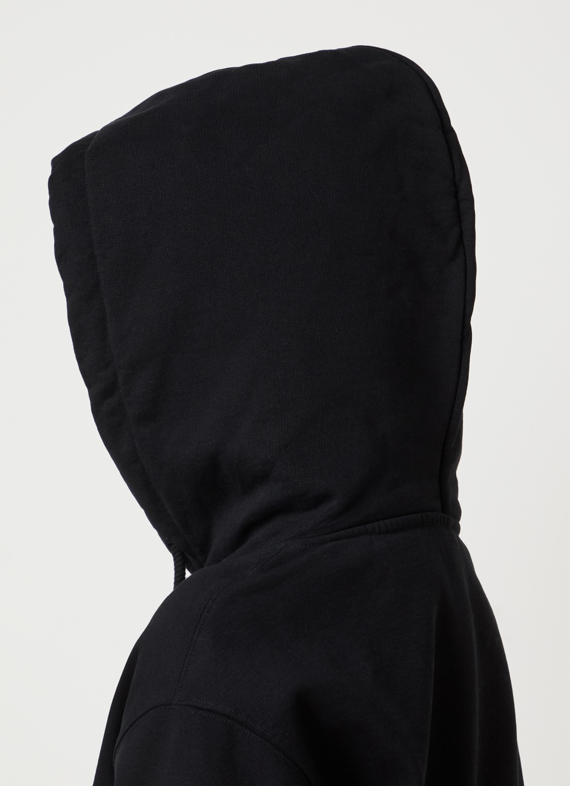 Jacquemus Hoodie met logo - detail 4 zwart