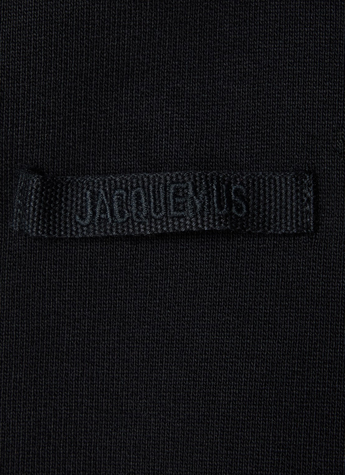 Jacquemus Hoodie met logo - detail 5 zwart