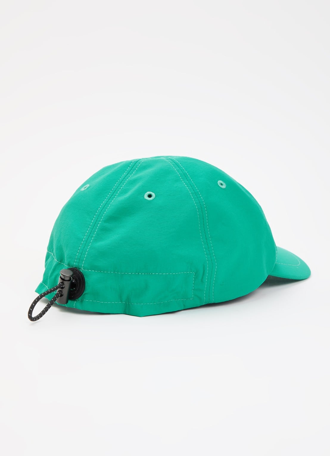 Jacquemus La Casquette pet met logo - detail groen