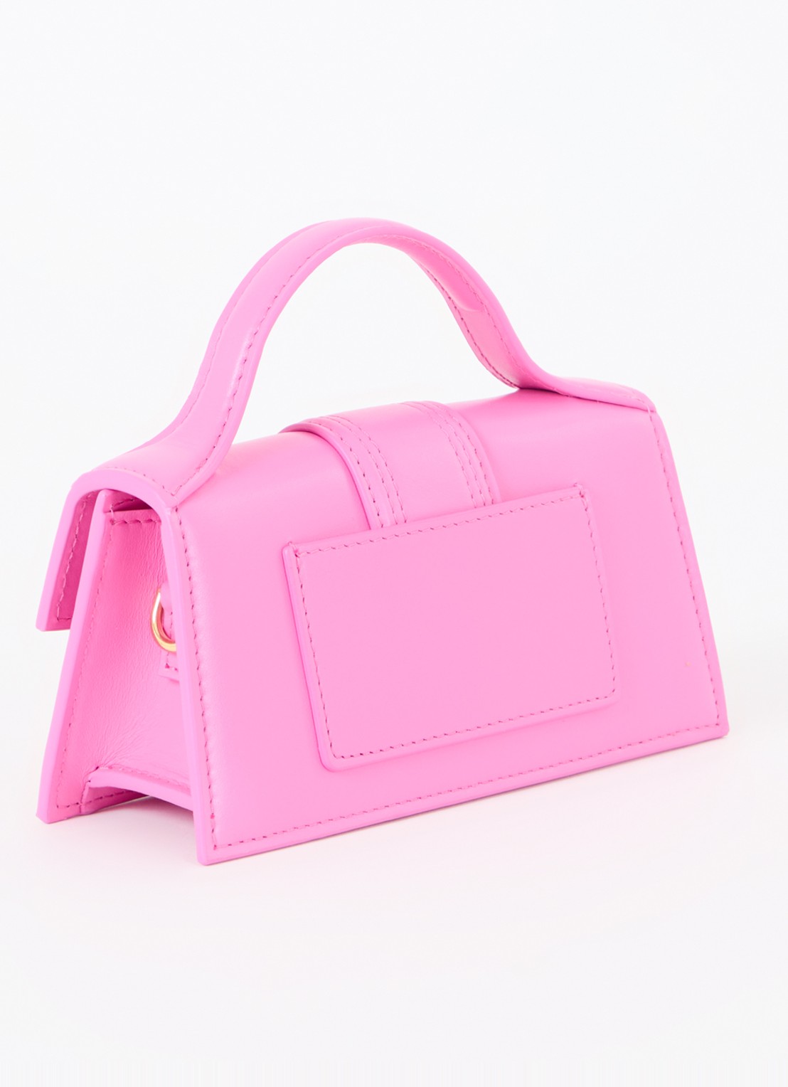 Jacquemus Le Bambino handtas van leer - achterkant roze