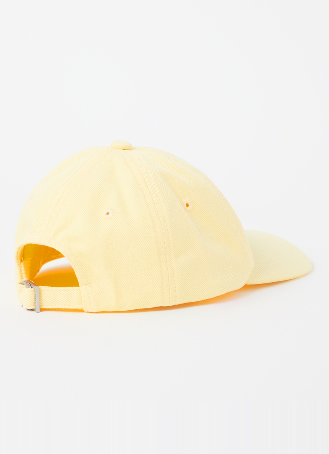 Jacquemus Le Casquette Gadjo pet met logo - detail 2 geel