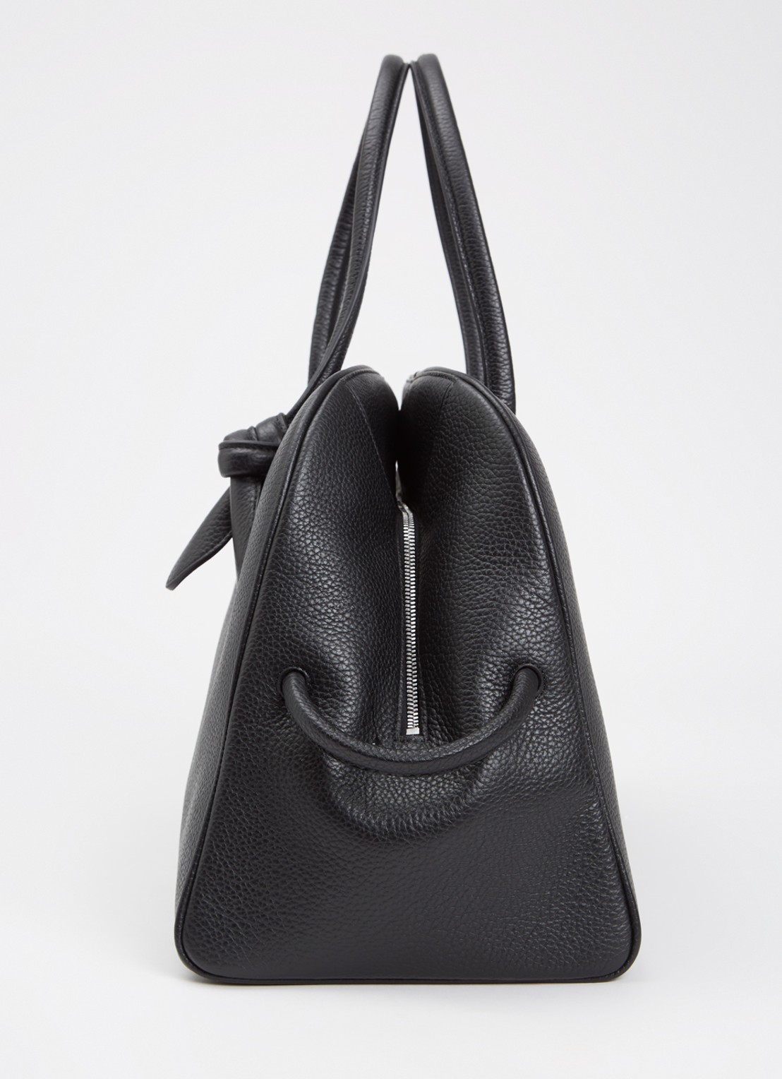 Jacquemus Le Grand Turismo schoudertas van kalfsleer - detail 2 zwart