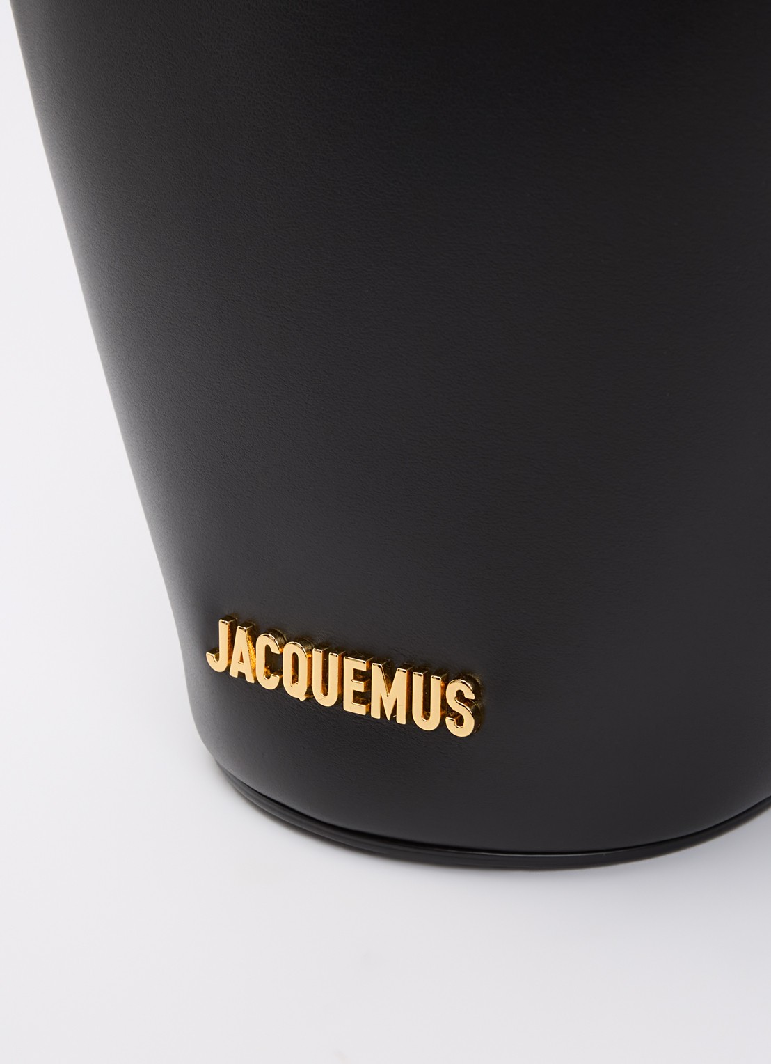 Jacquemus Le Petit Bambola handtas van leer met afneembare schouderriem - detail 4 zwart