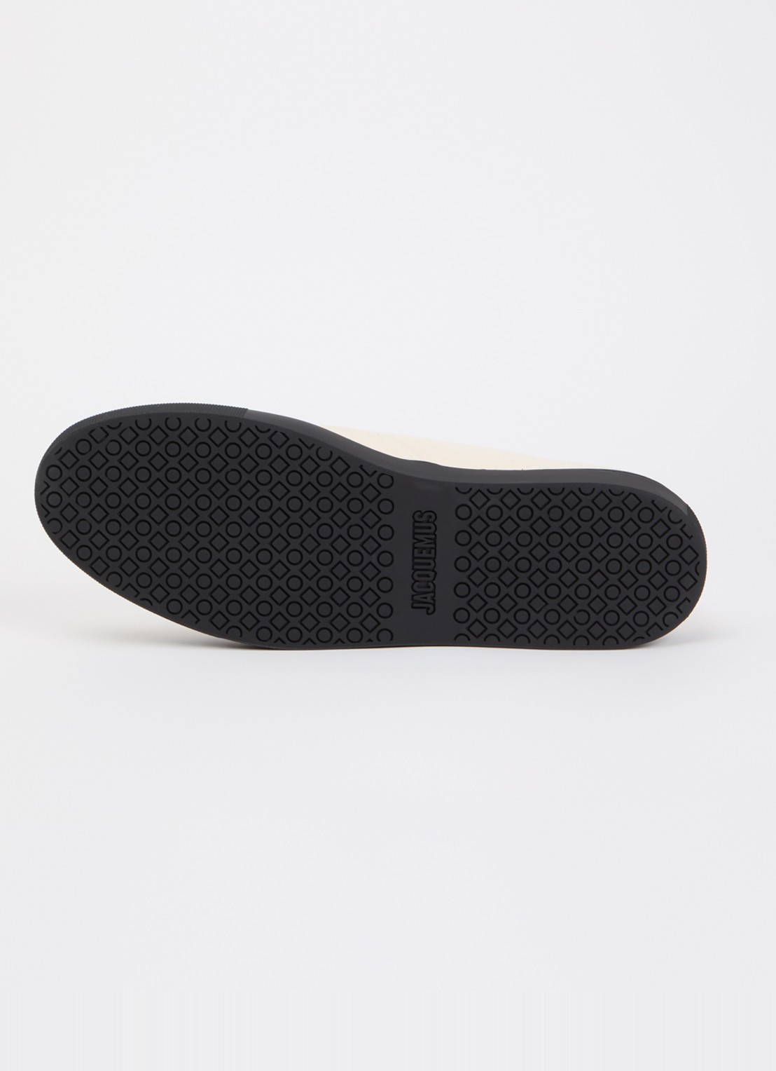 Jacquemus Les Fefe sneaker van canvas met logoborduring - detail 4 ivoor