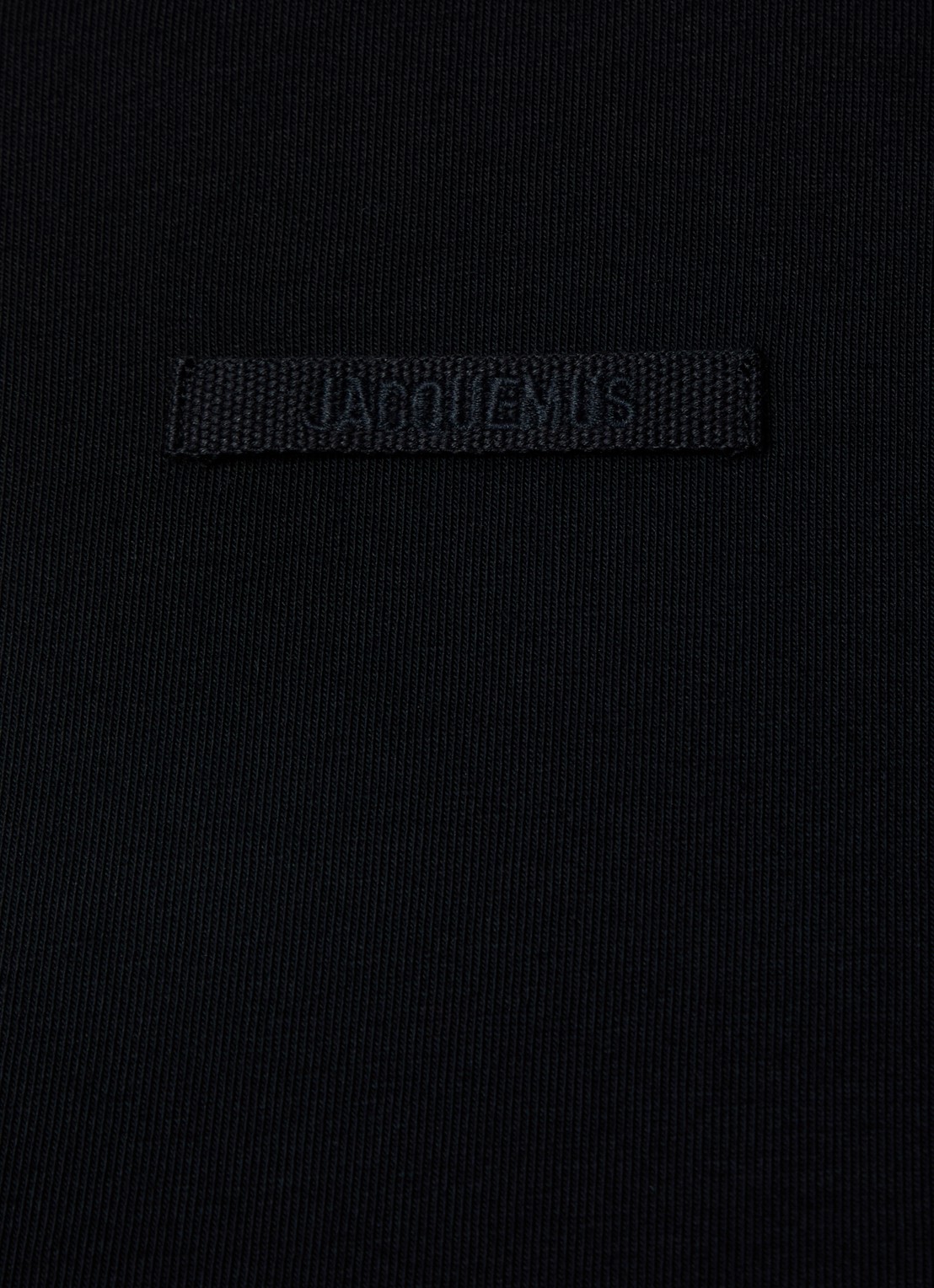 Jacquemus Longsleeve met logo - detail 4 zwart