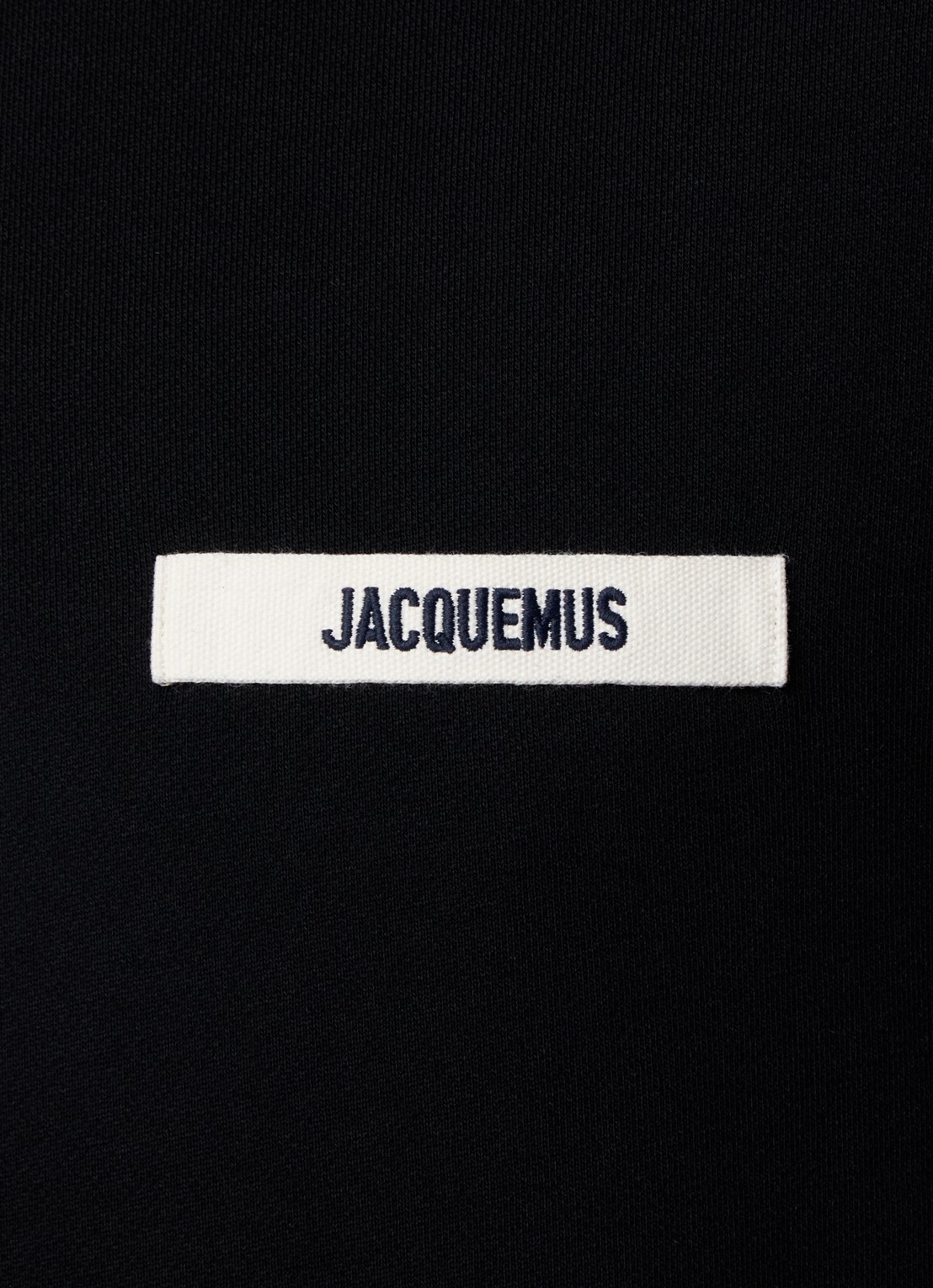 Jacquemus Sweater met logo - detail 4 zwart