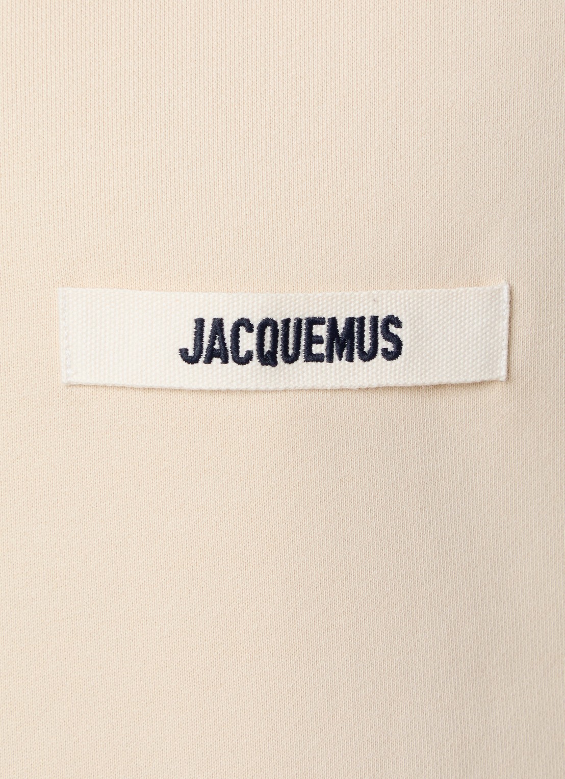Jacquemus Sweater met logo - detail 5 beige
