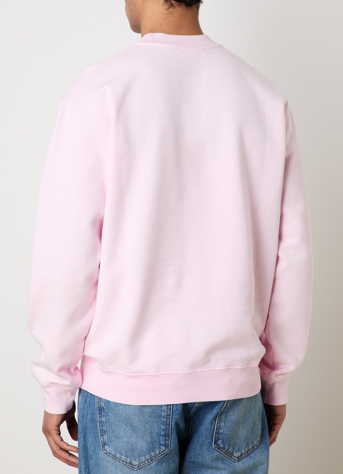 Jacquemus Sweater met logo - achterkant roze