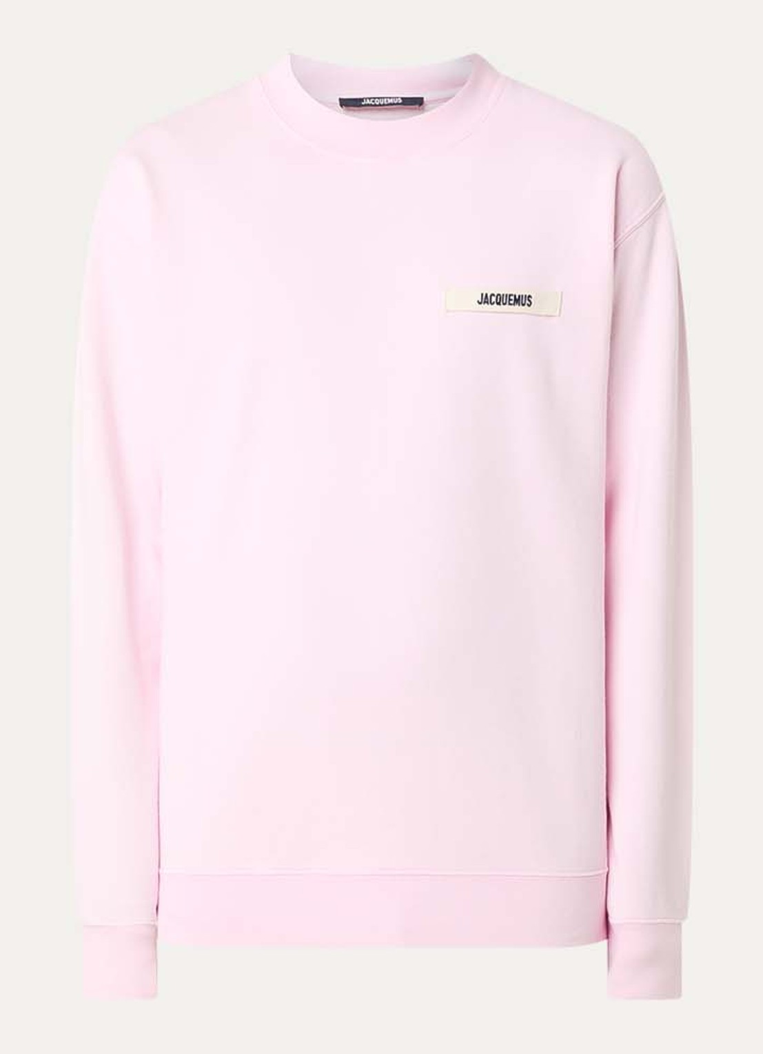 Jacquemus Sweater met logo - voorkant 2 roze