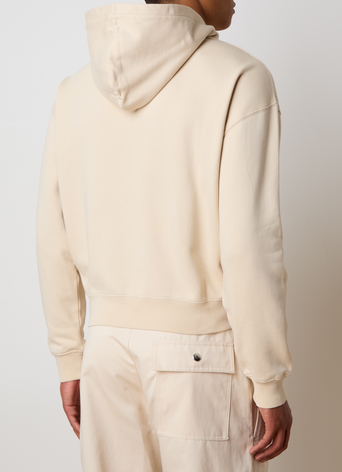 Jacquemus Sweatvest met logo - achterkant 6 beige