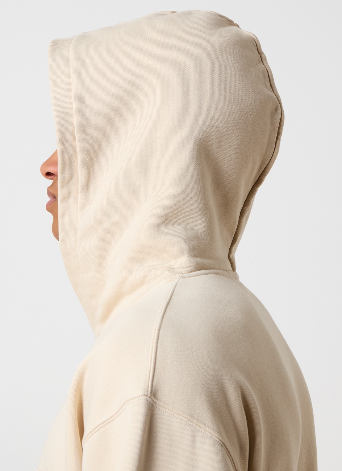 Jacquemus Sweatvest met logo - detail 4 beige