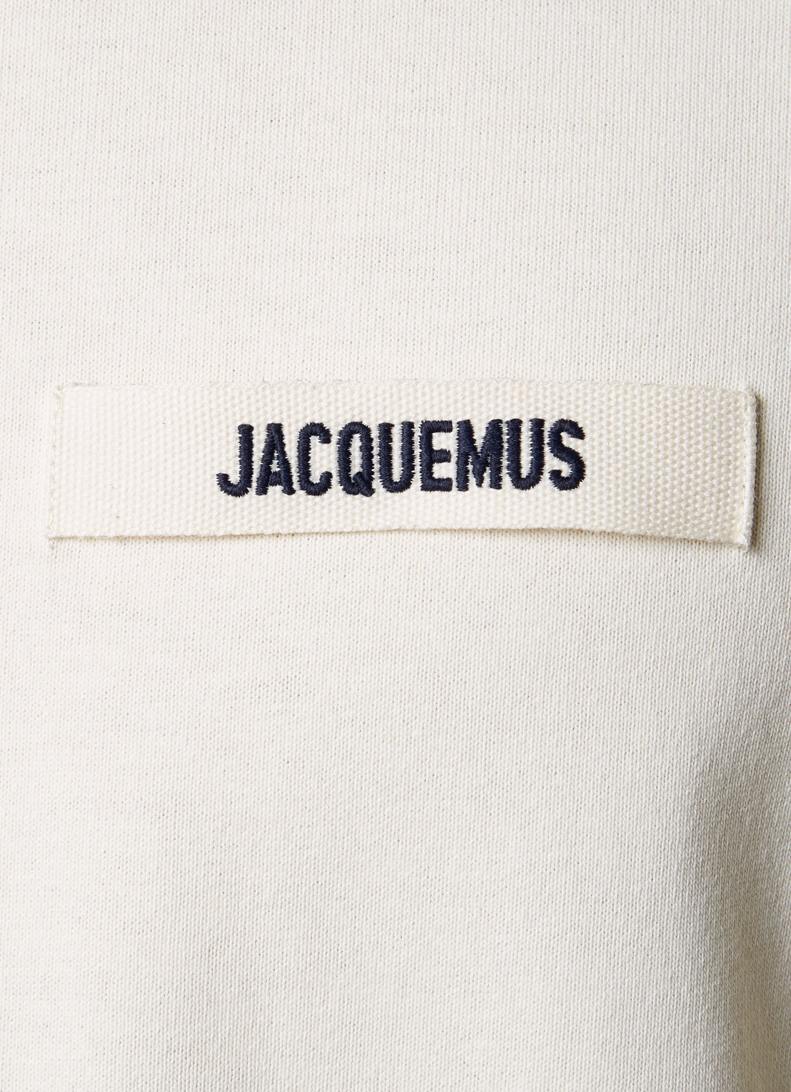 Jacquemus T-shirt met logo - detail 2 beige