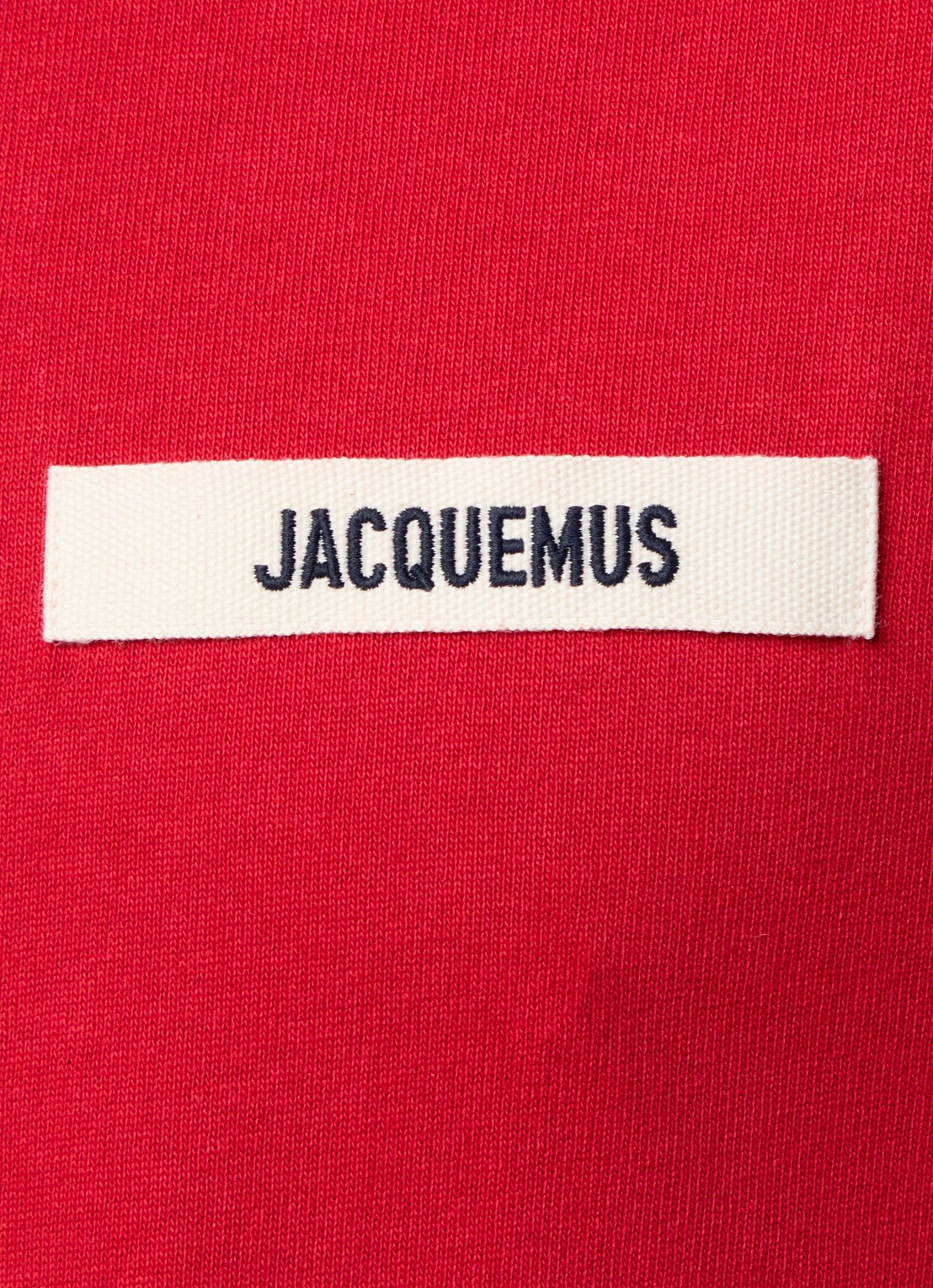 Jacquemus T-shirt met logo - detail 5 rood