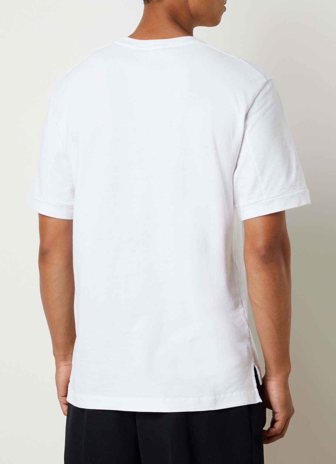 Jacquemus T-shirt met logo - achterkant 5 wit