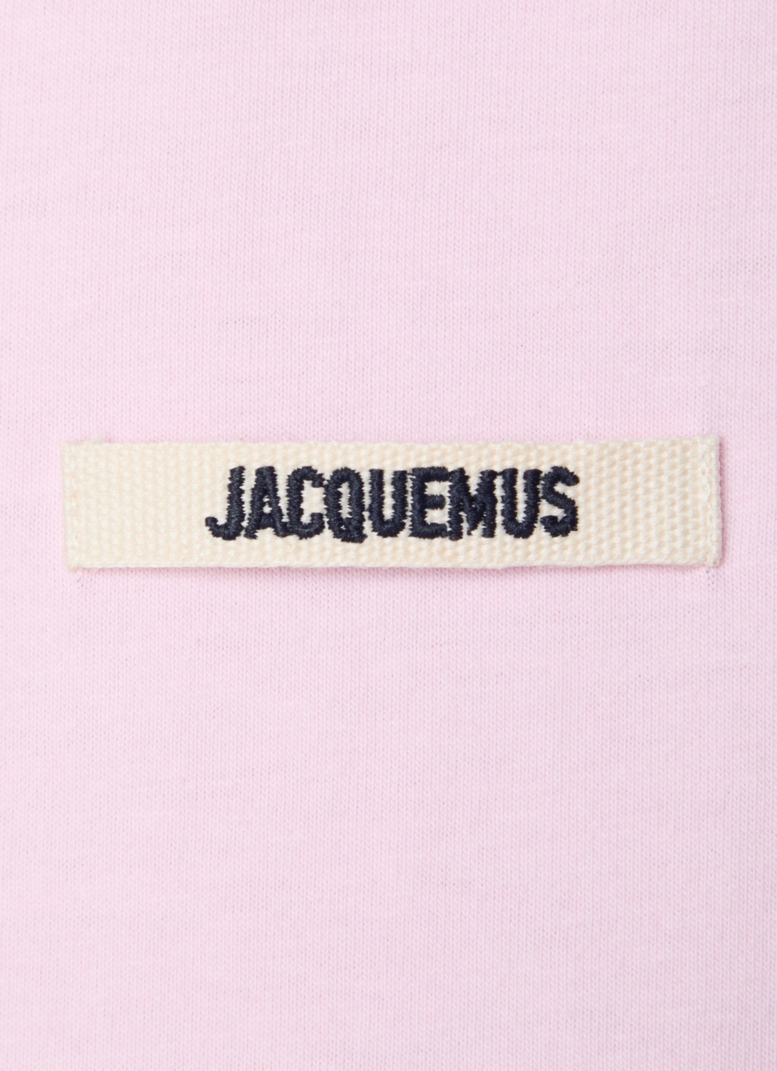 Jacquemus T-shirt met logo - detail 5 roze