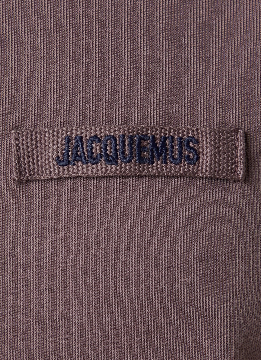 Jacquemus T-shirt met logo - detail 4 taupe