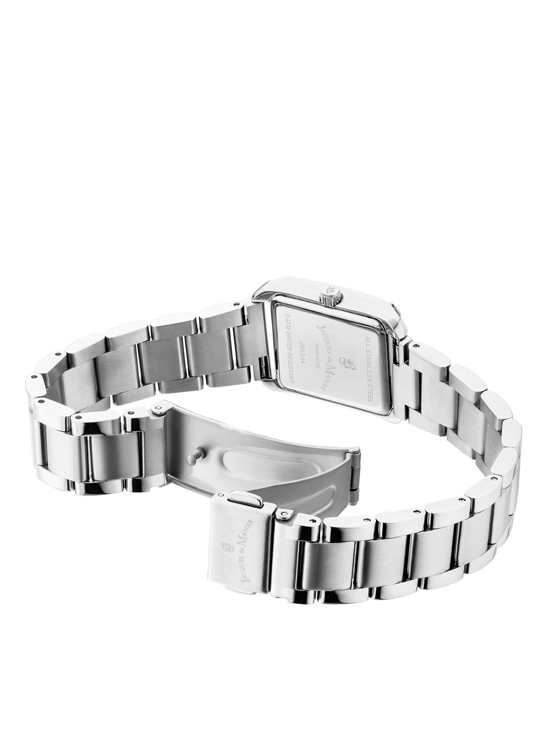 Jacques du Manoir Emily horloge JWL04401 - detail 2 zilver