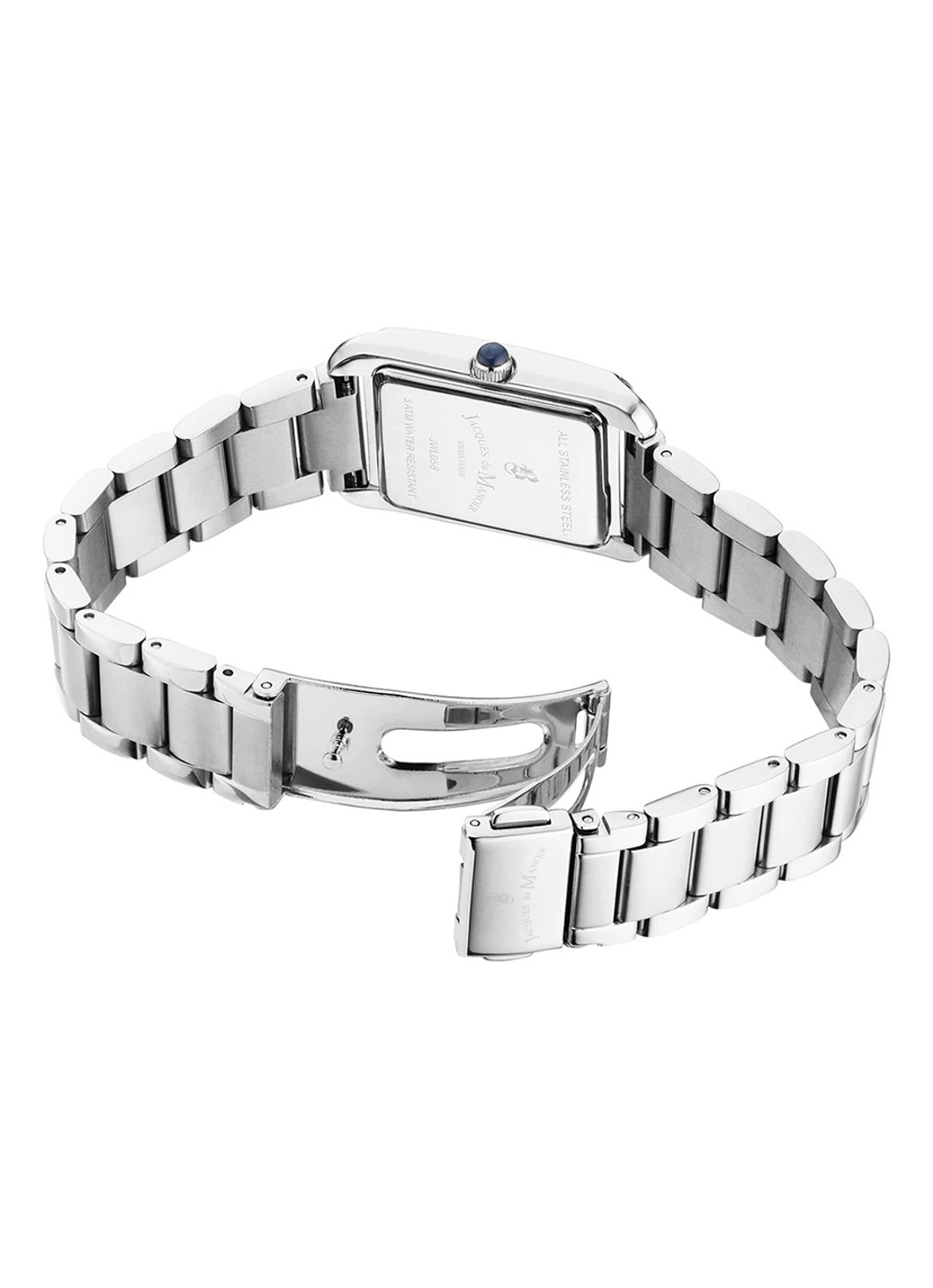 Jacques du Manoir Emily III horloge JWL0580 - detail 2 zilver - jwl05801