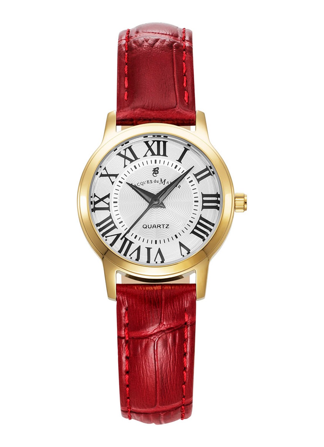 Jacques du Manoir Genesis Ladies horloge JWL04903 - voorkant 3 rood