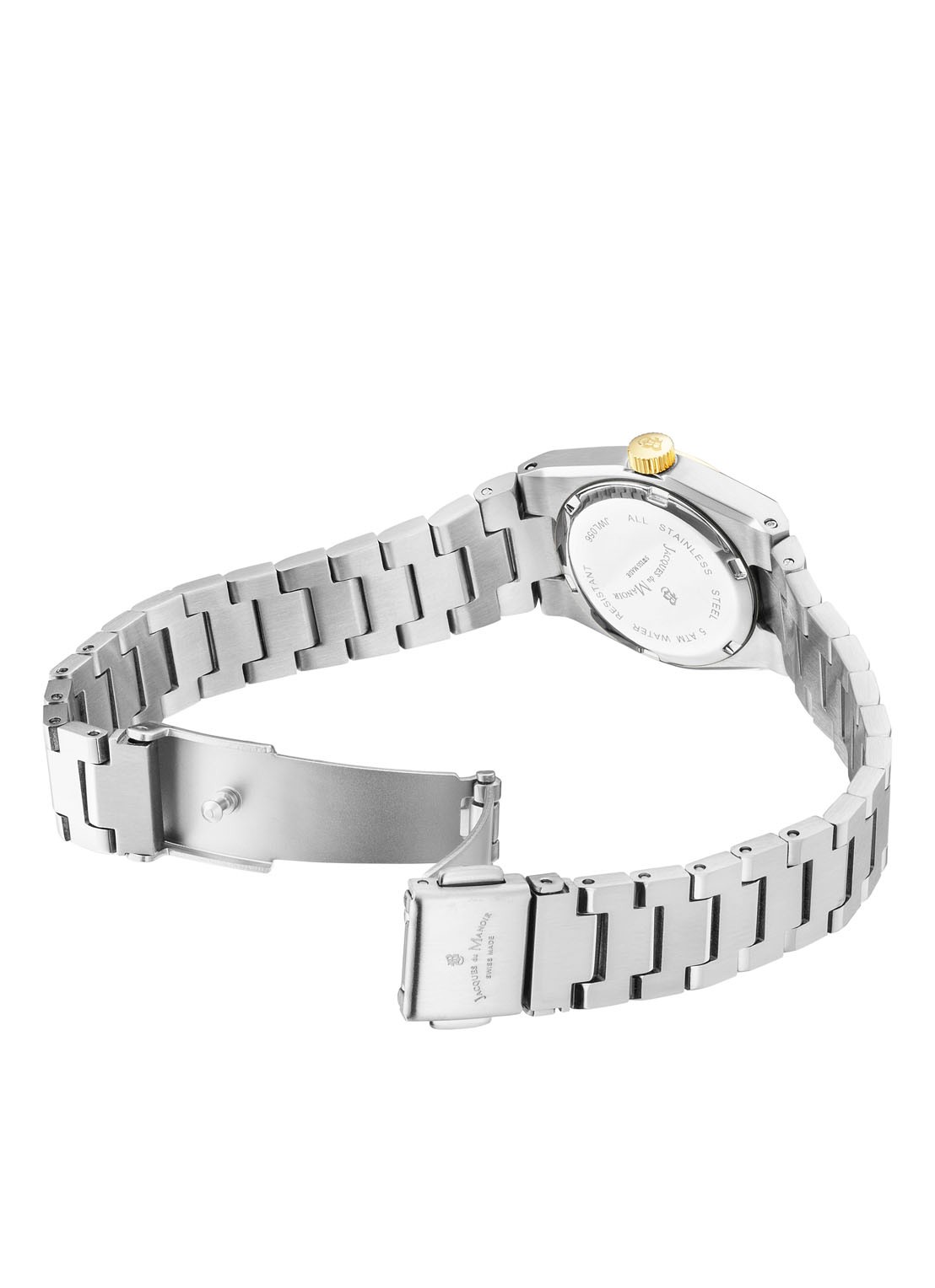 Jacques du Manoir Horizon Ladies 25mm - JWL05603 - detail zilver