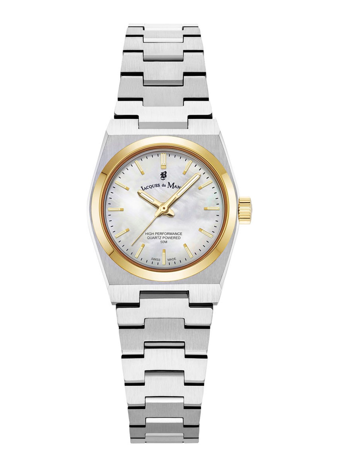 Jacques du Manoir Horizon Ladies 25mm - JWL05603 - voorkant 3 zilver