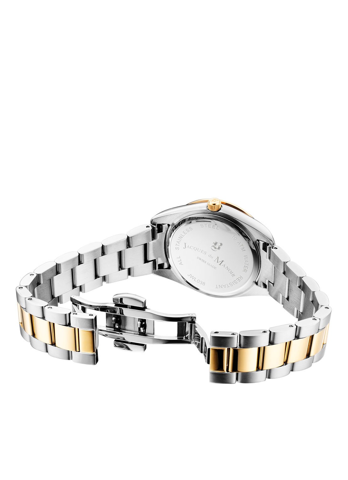 Jacques du Manoir Inspiration Allure horloge JWL03805 - detail 2 zilver