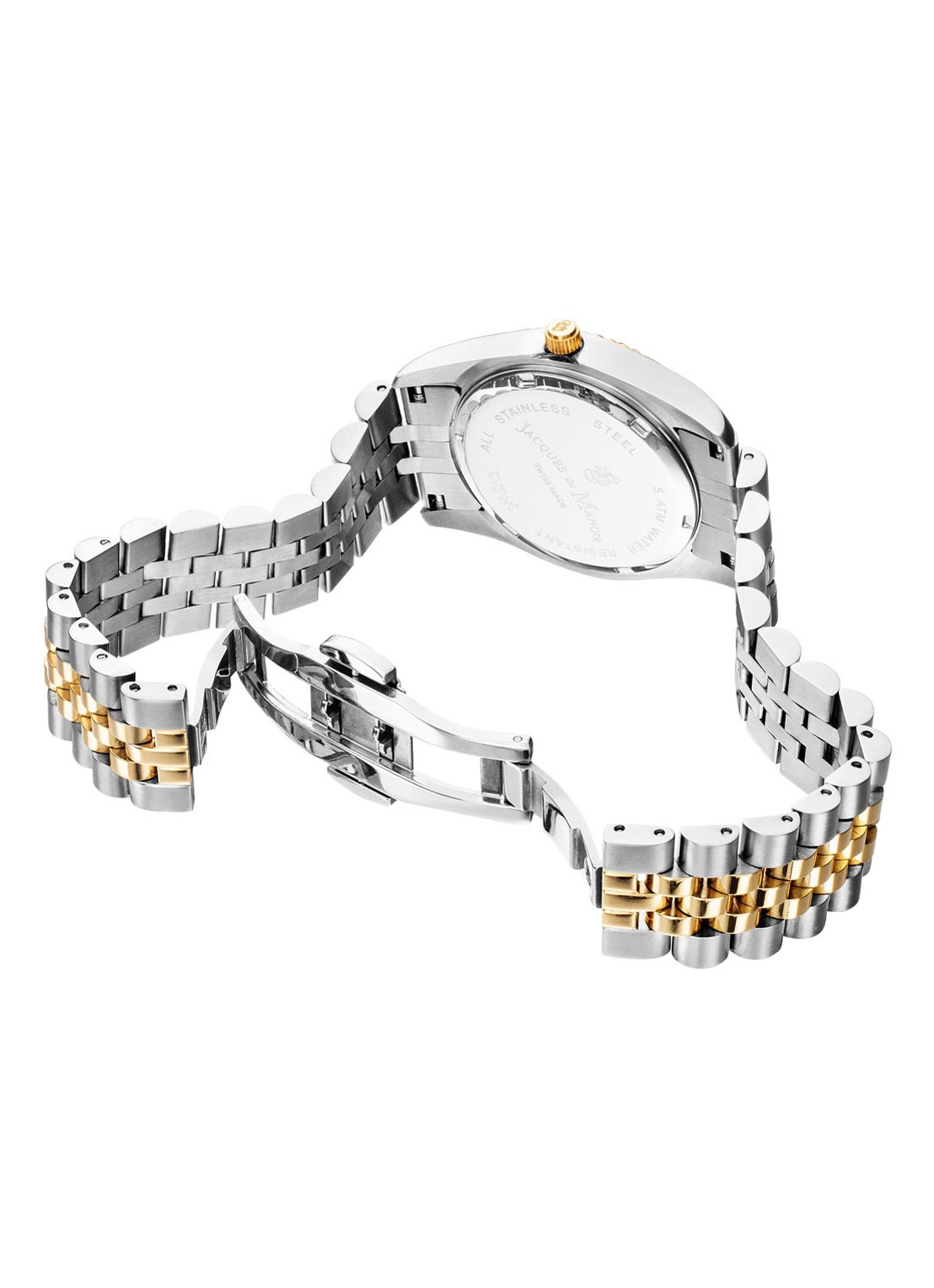 Jacques du Manoir Inspiration horloge JWL01207 - detail zilver