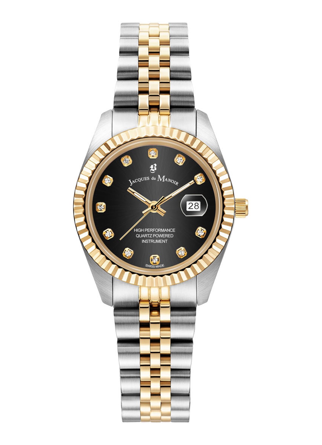 Jacques du Manoir Inspiration horloge JWL01207 - voorkant 3 zilver