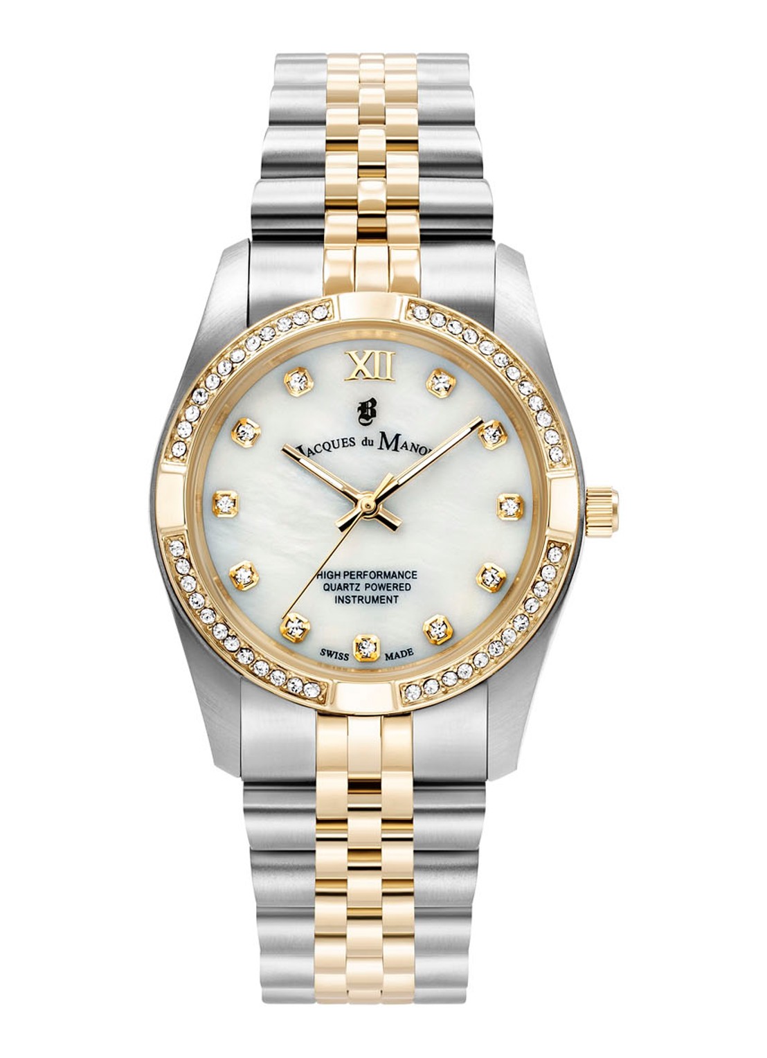 Jacques du Manoir Inspiration horloge JWL02002 - voorkant 2 zilver