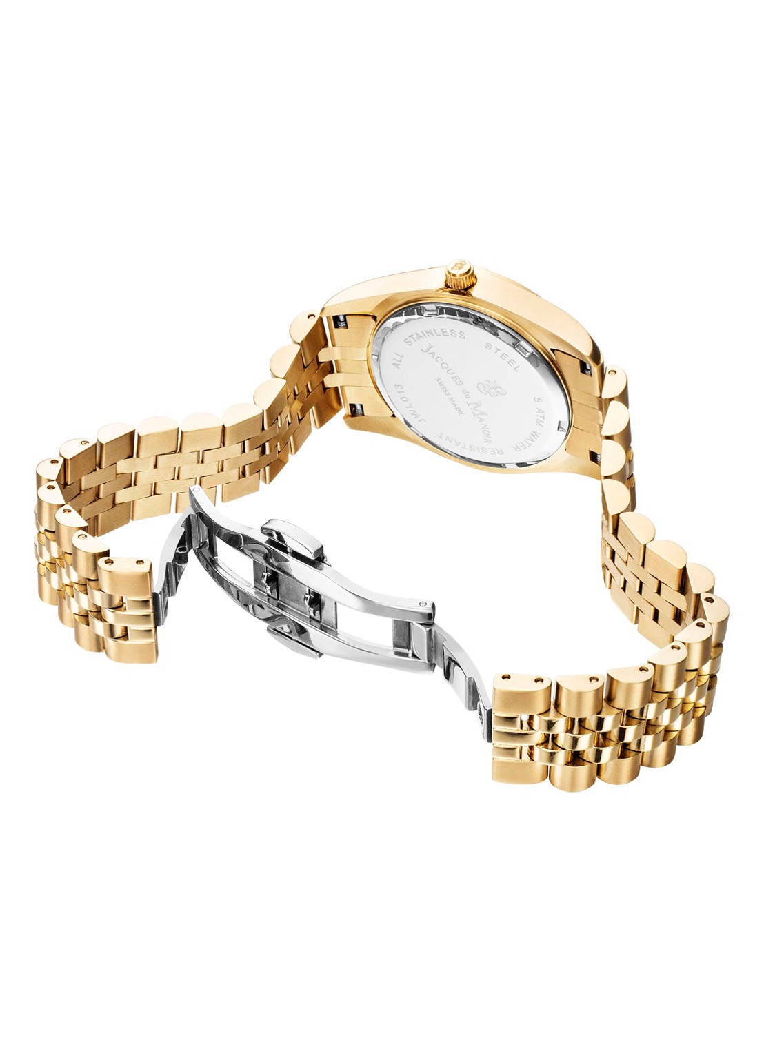 Jacques du Manoir Inspiration horloge JWL02003 - detail 3 goud