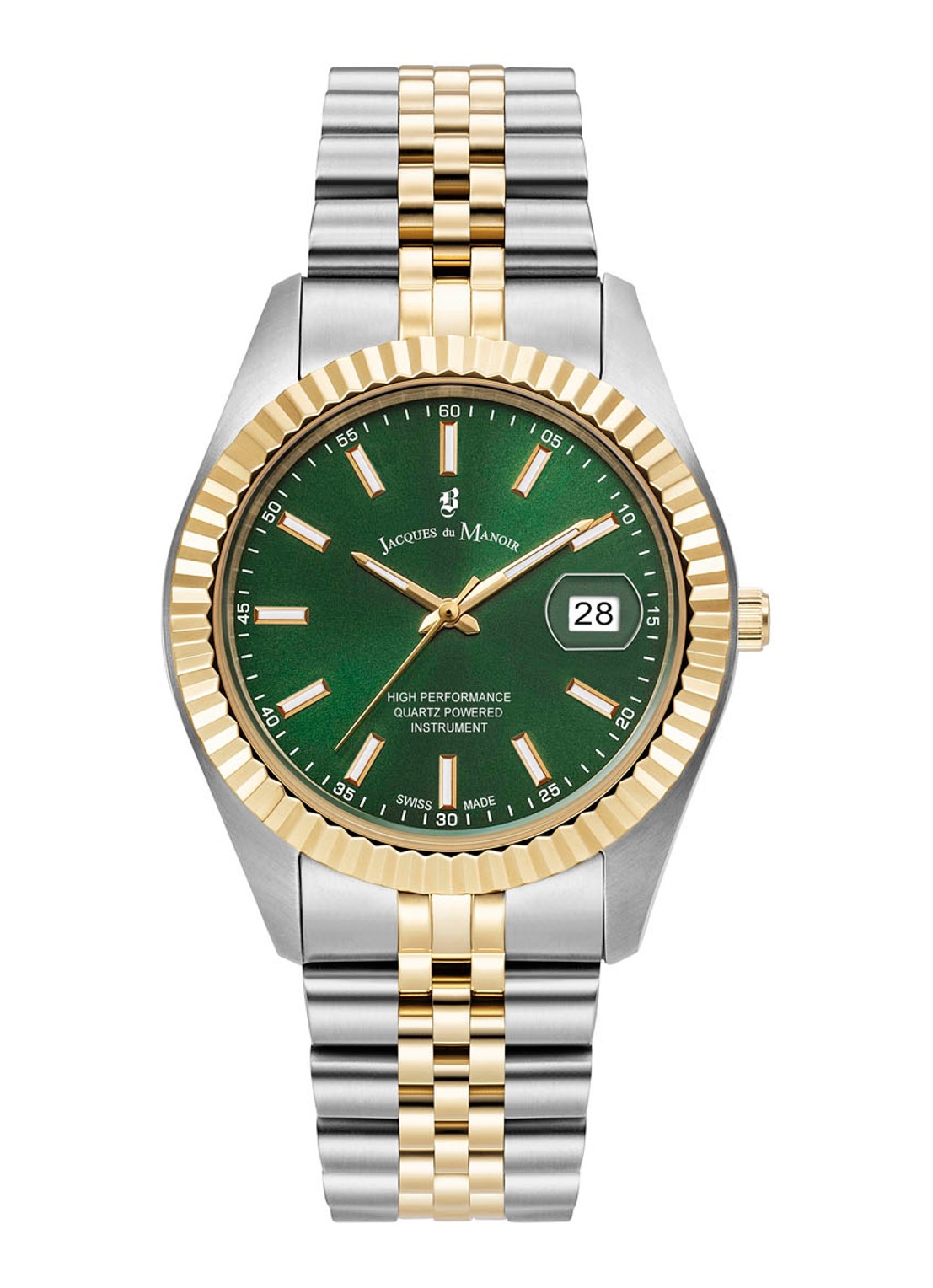 Jacques du Manoir Inspiration horloge JWN01703 - voorkant zilver