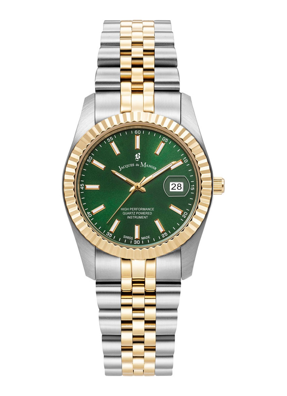 Jacques du Manoir Inspiration horloge JWN02301 - voorkant zilver