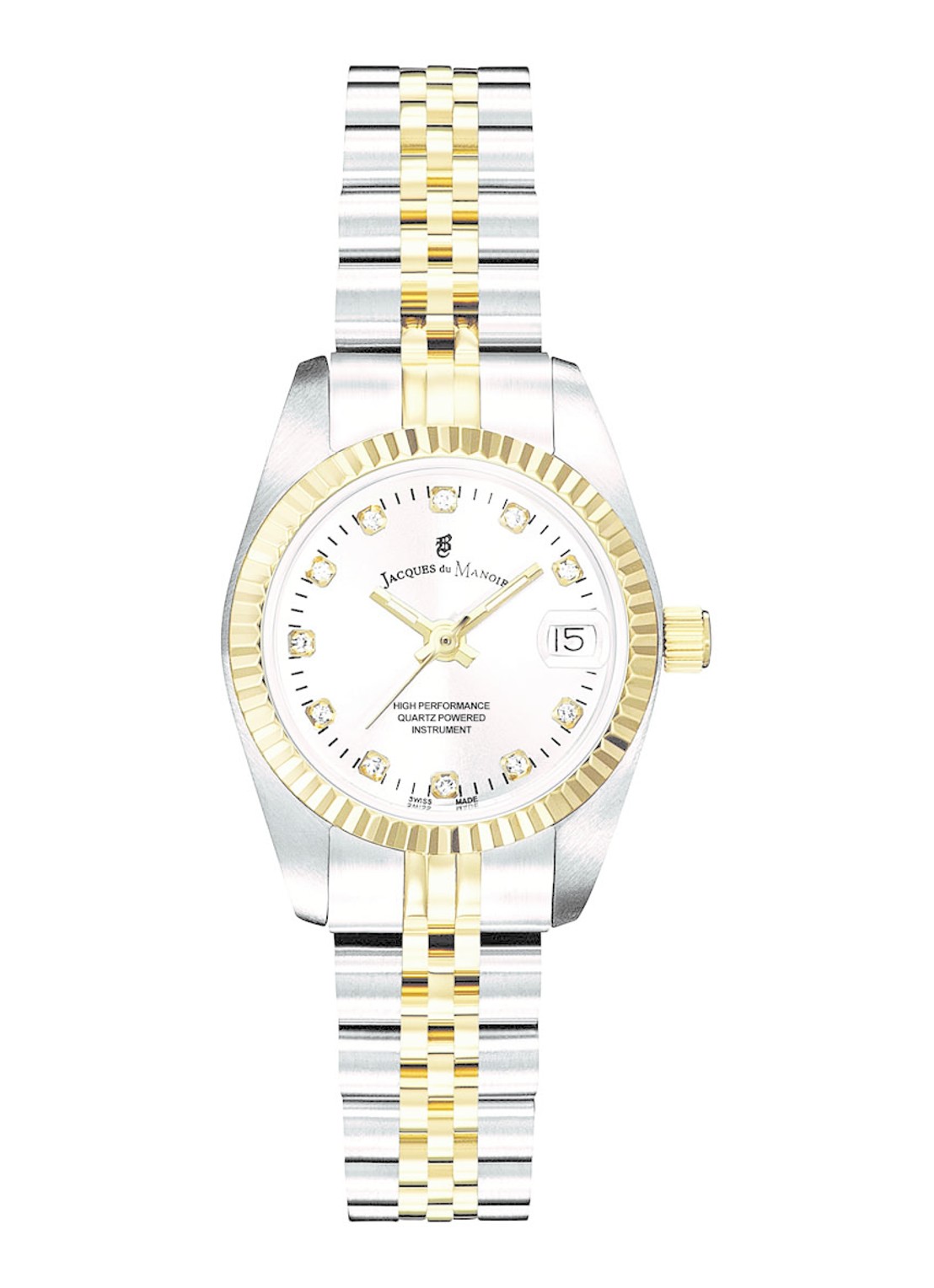 Jacques du Manoir Inspiration horloge NRO.08 - voorkant zilver