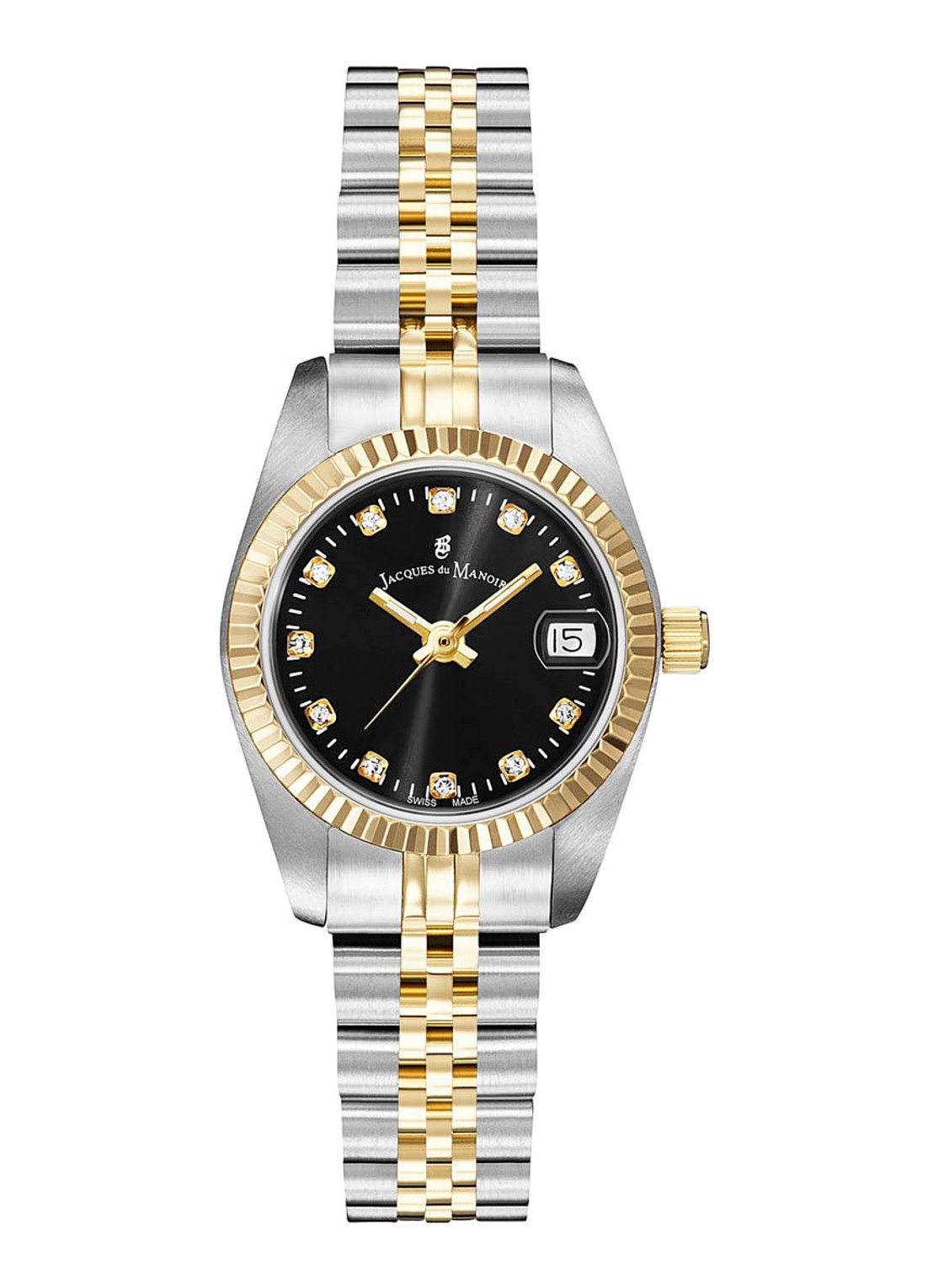 Jacques du Manoir Inspiration horloge NRO.20 - voorkant zilver