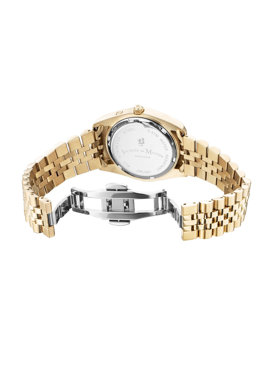 Jacques du Manoir Inspiration Multifunction horloge JWN06103 - detail 2 goud
